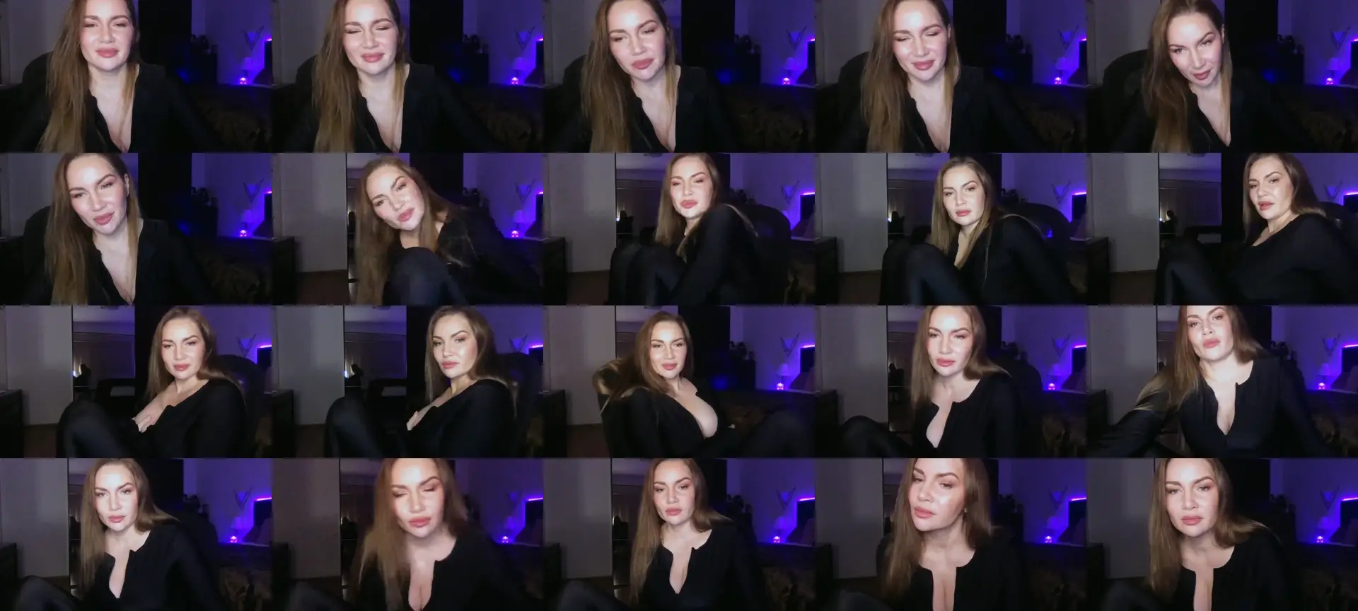 ArianaAri photo contact sheet