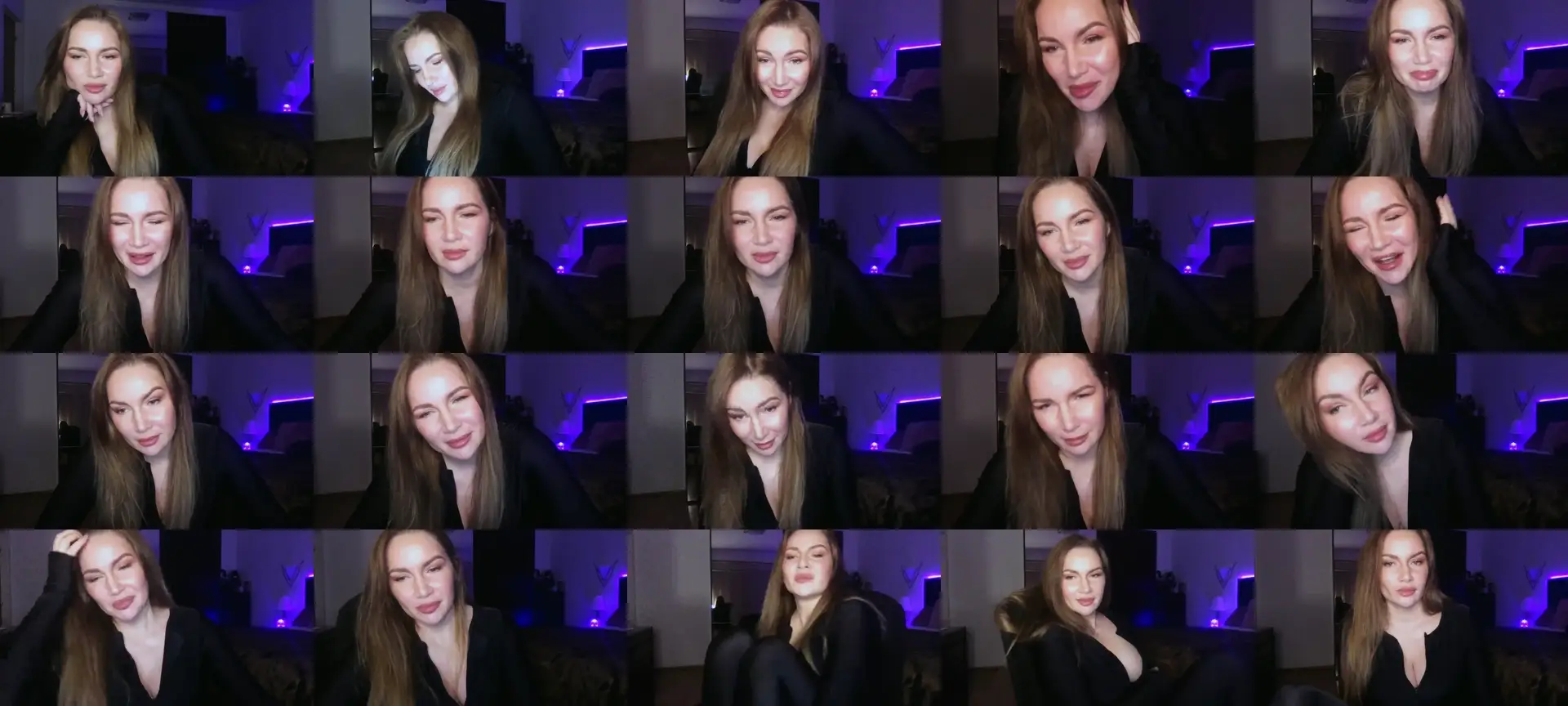 ArianaAri photo contact sheet