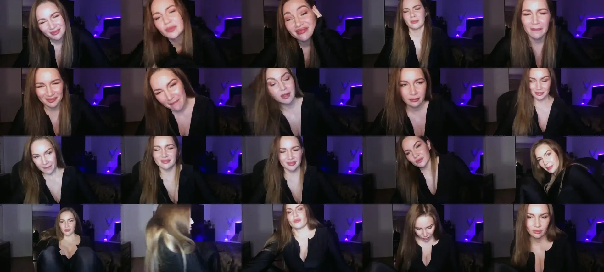 ArianaAri photo contact sheet