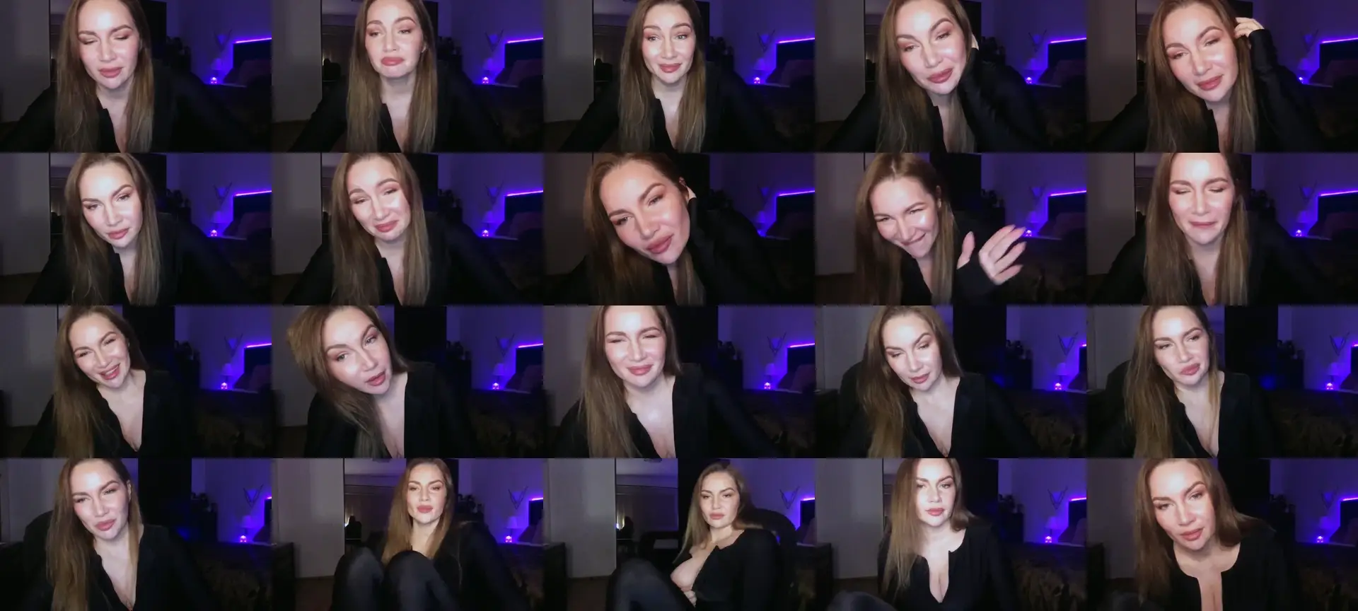 ArianaAri photo contact sheet