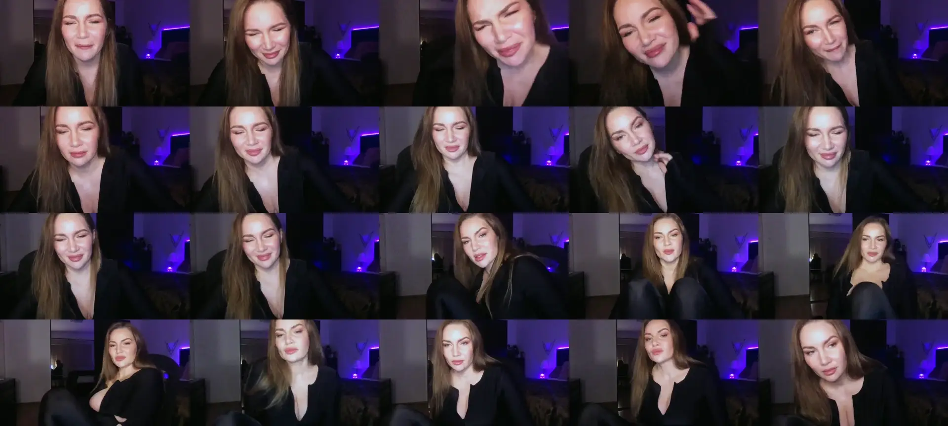 ArianaAri photo contact sheet