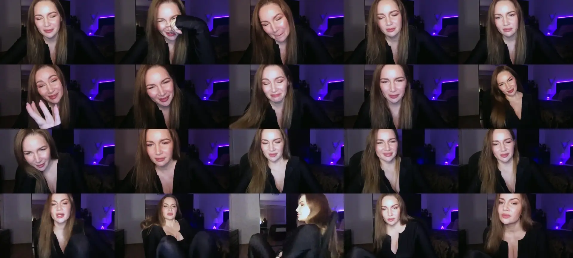 ArianaAri photo contact sheet