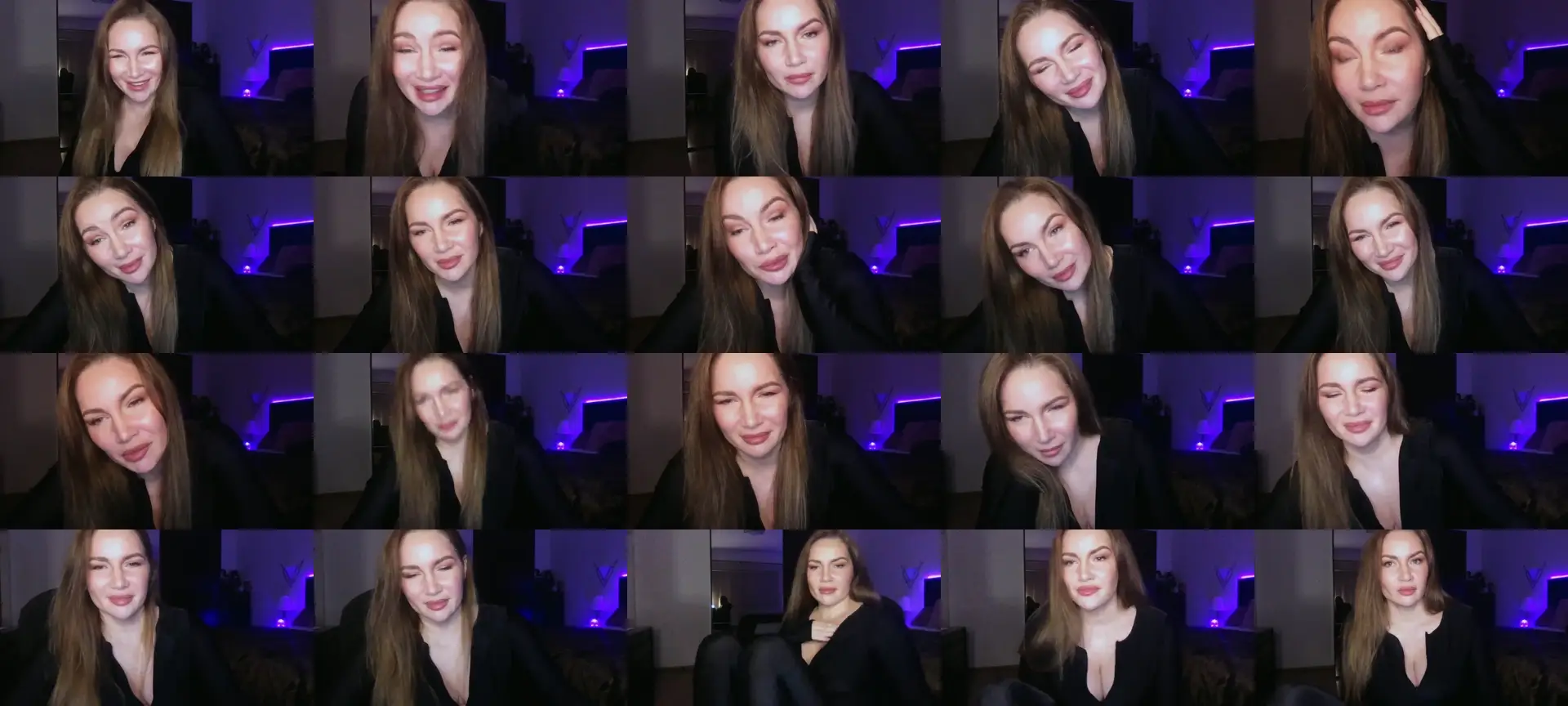 ArianaAri photo contact sheet