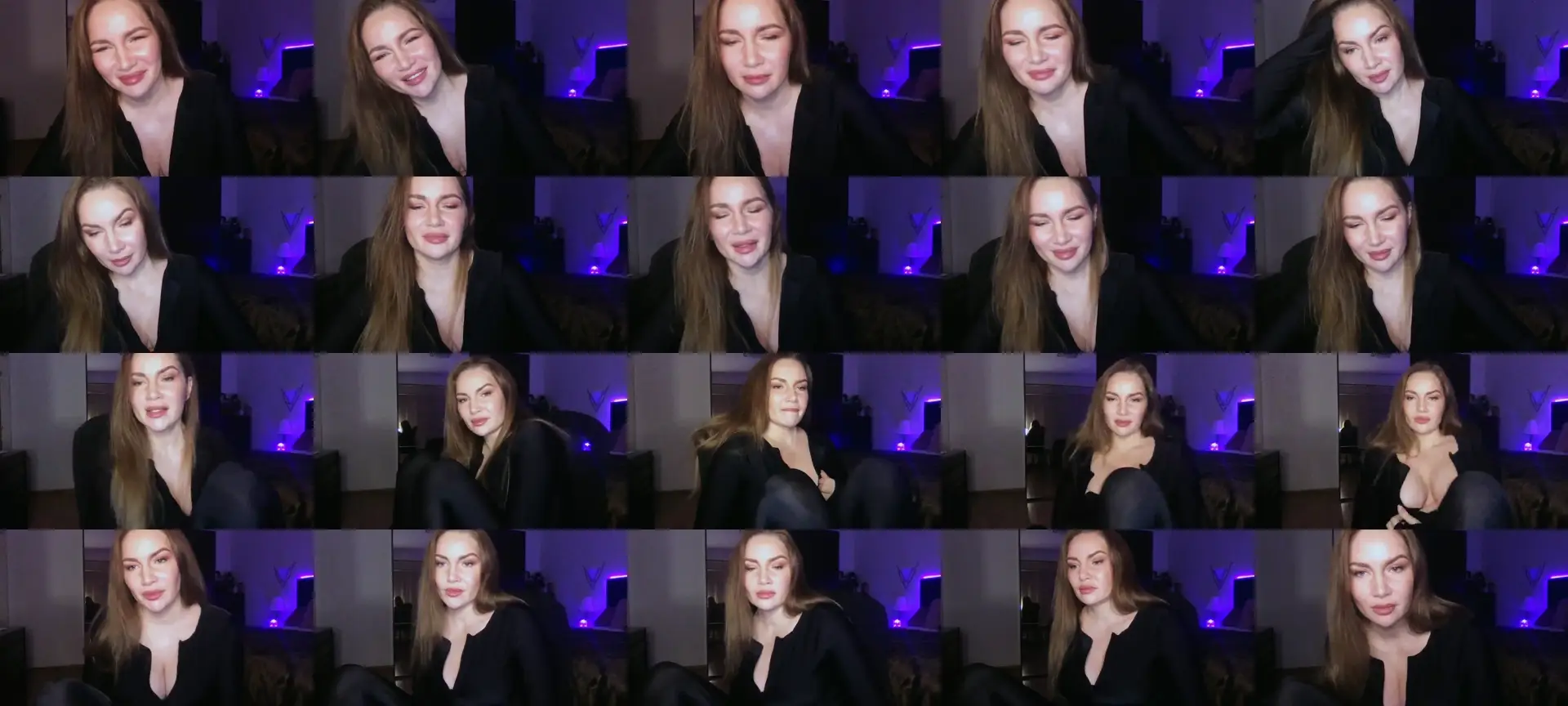 ArianaAri photo contact sheet