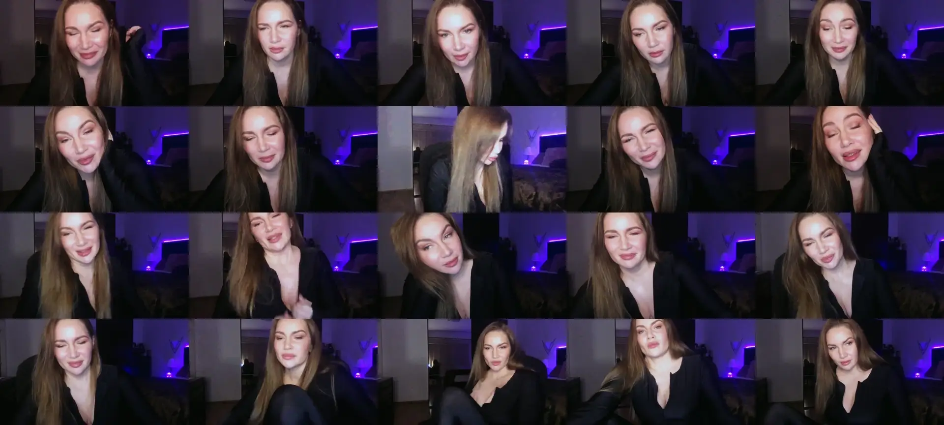 ArianaAri photo contact sheet
