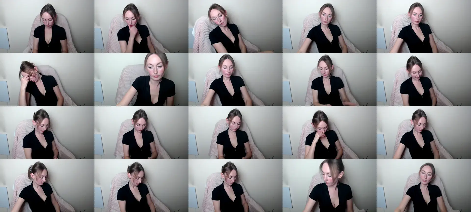 AriellaKi photo contact sheet