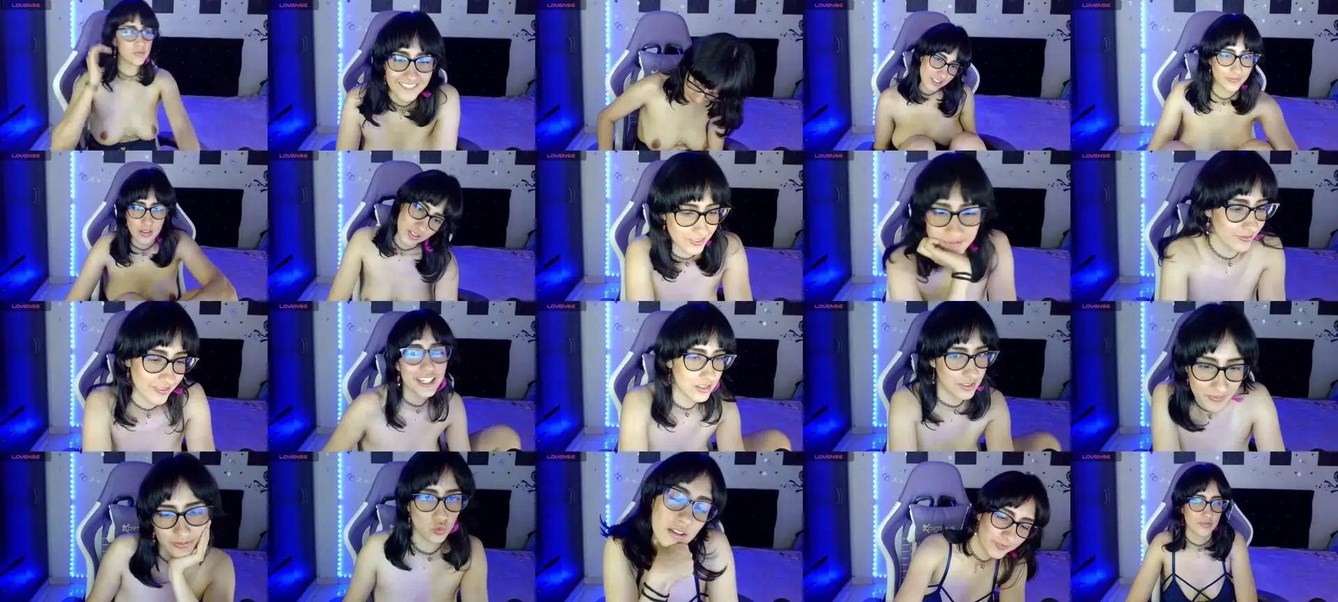 AvlieQueen photo contact sheet