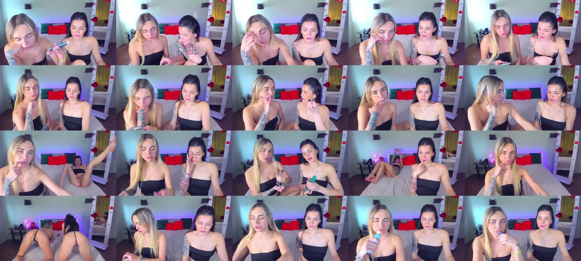 CrazyMillanka photo contact sheet