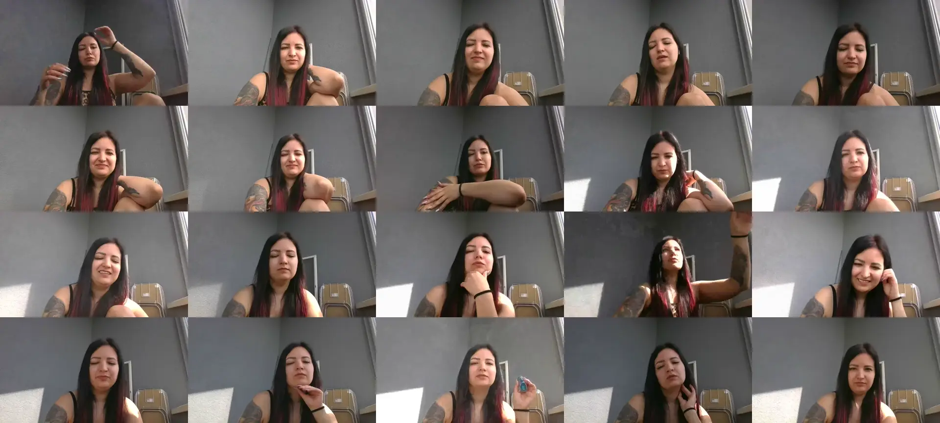 HoneyMuse photo contact sheet