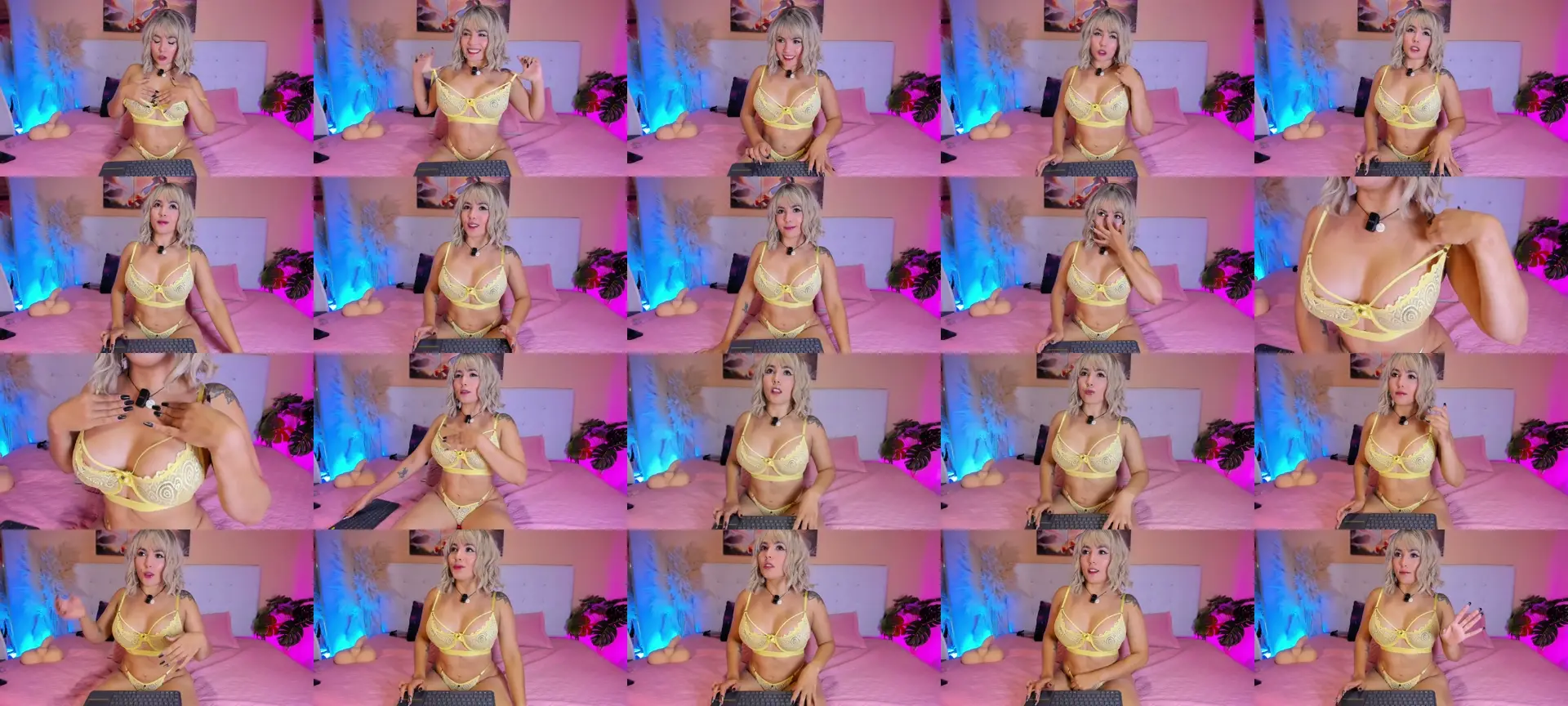 IsaParker photo contact sheet