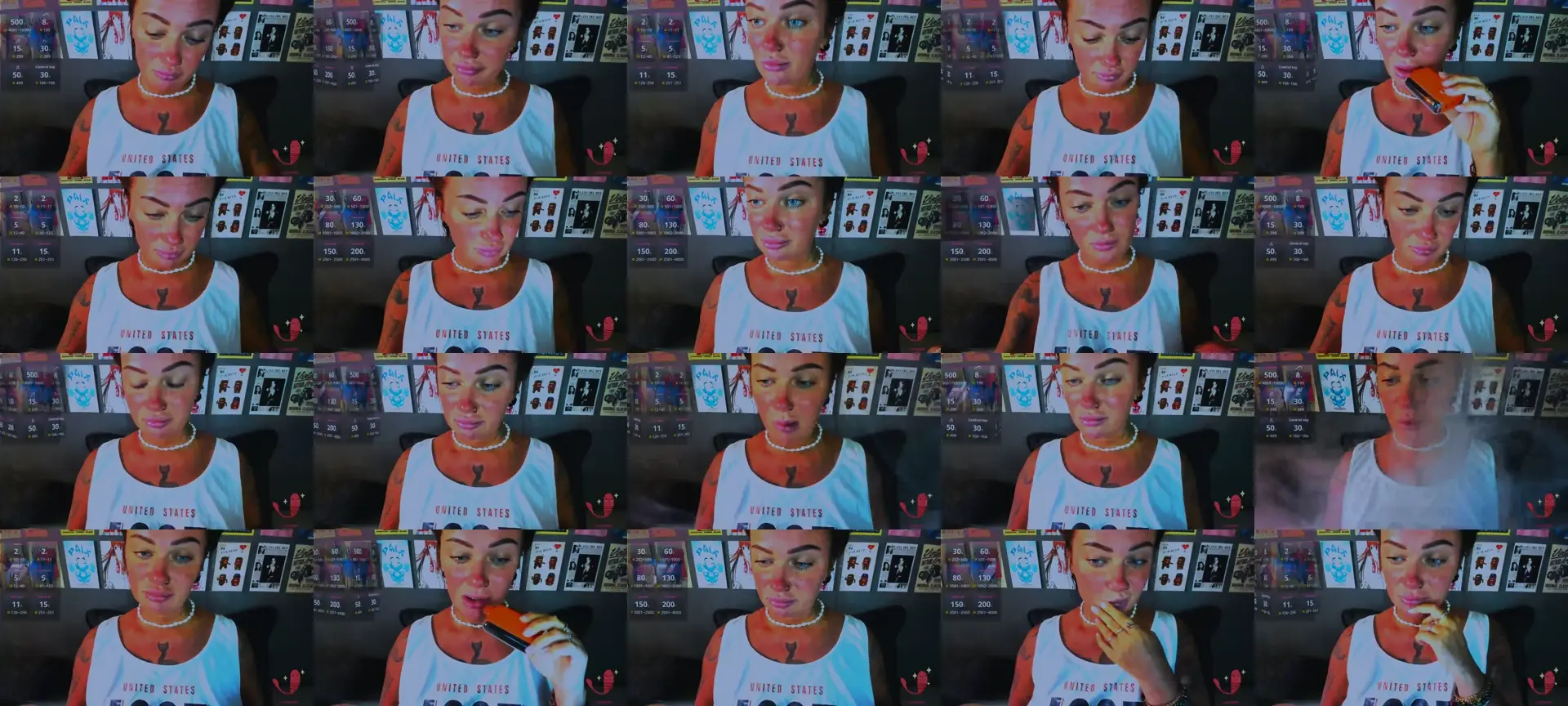 LessaHost photo contact sheet