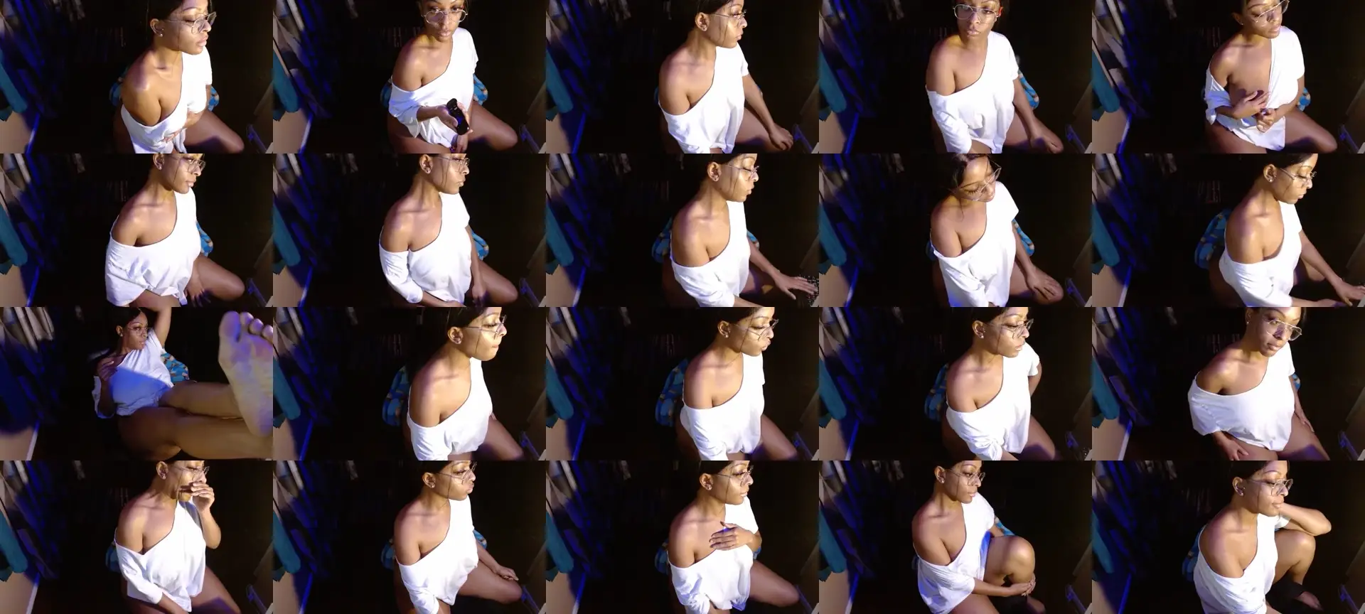 LexiJayneX photo contact sheet