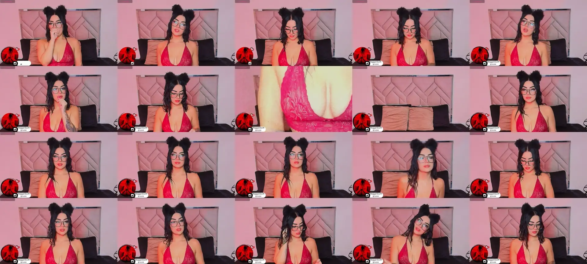 Megganswift photo contact sheet