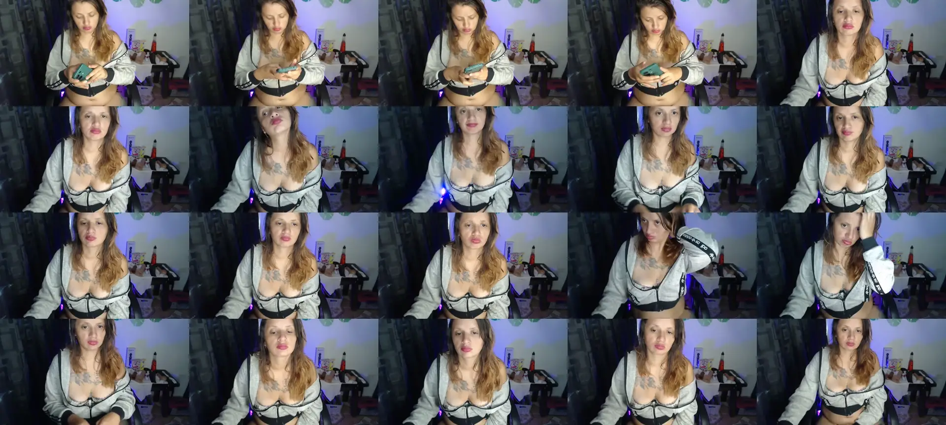 Melissacute photo contact sheet