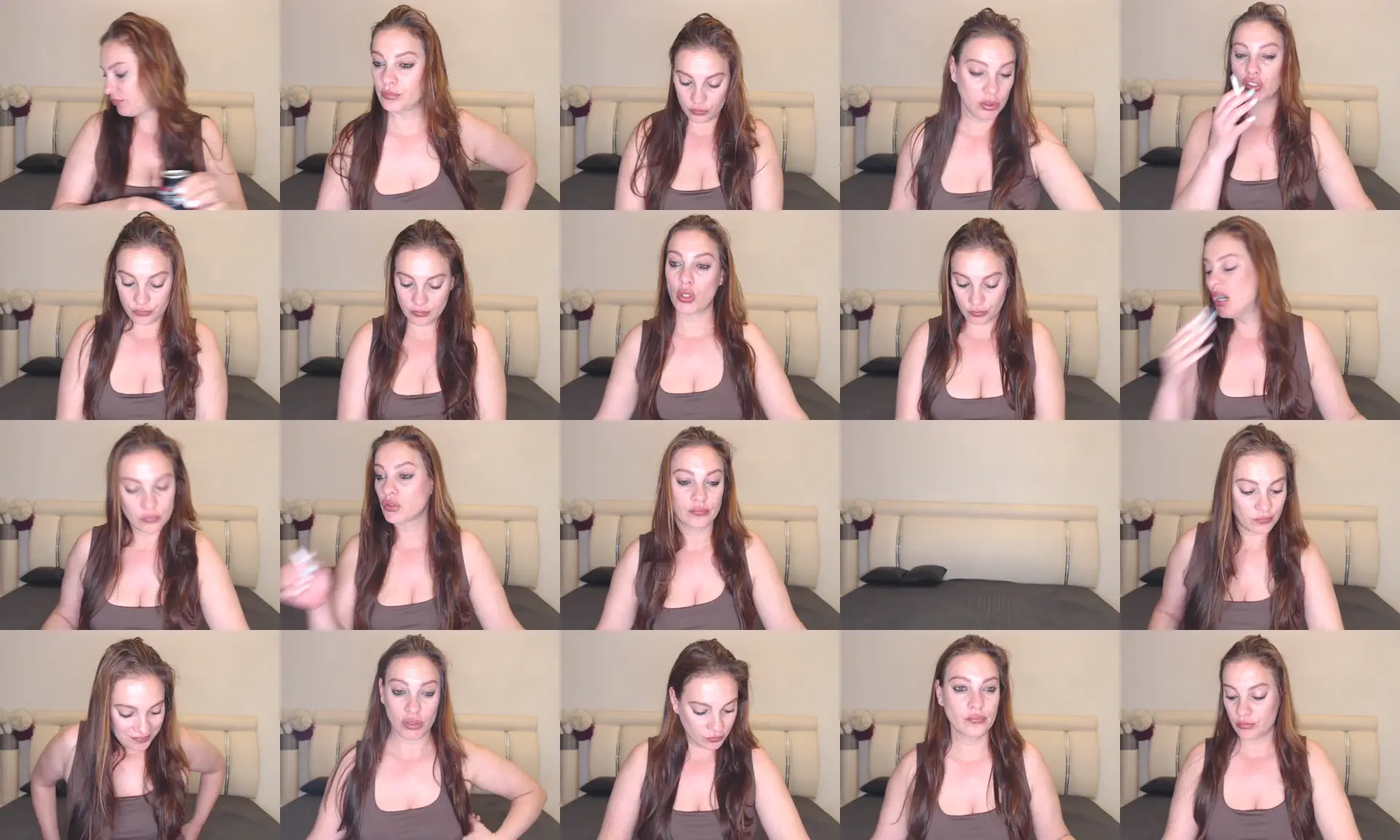 MissEva0 photo contact sheet