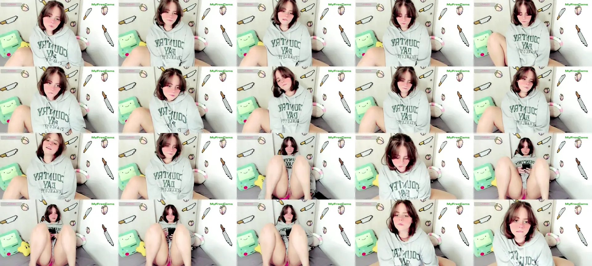 PeachyBlade photo contact sheet