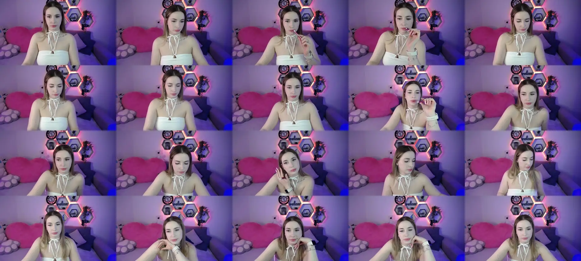 SabrinaViolet photo contact sheet