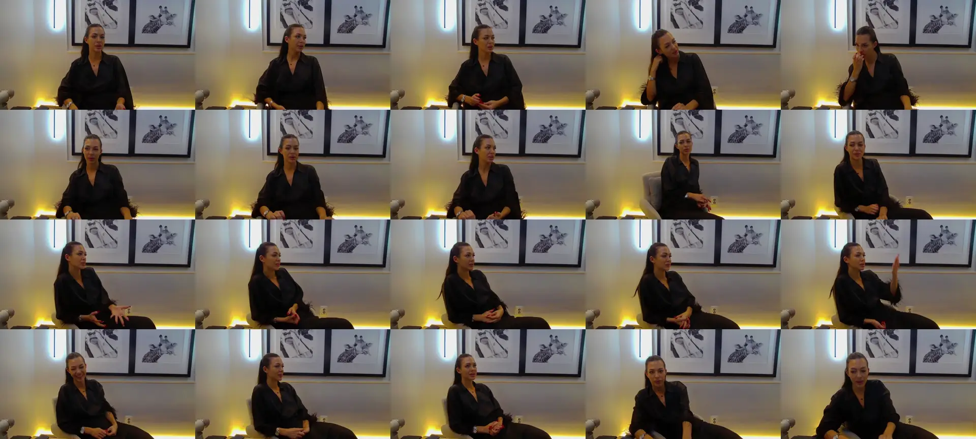 ScarlettXstar photo contact sheet