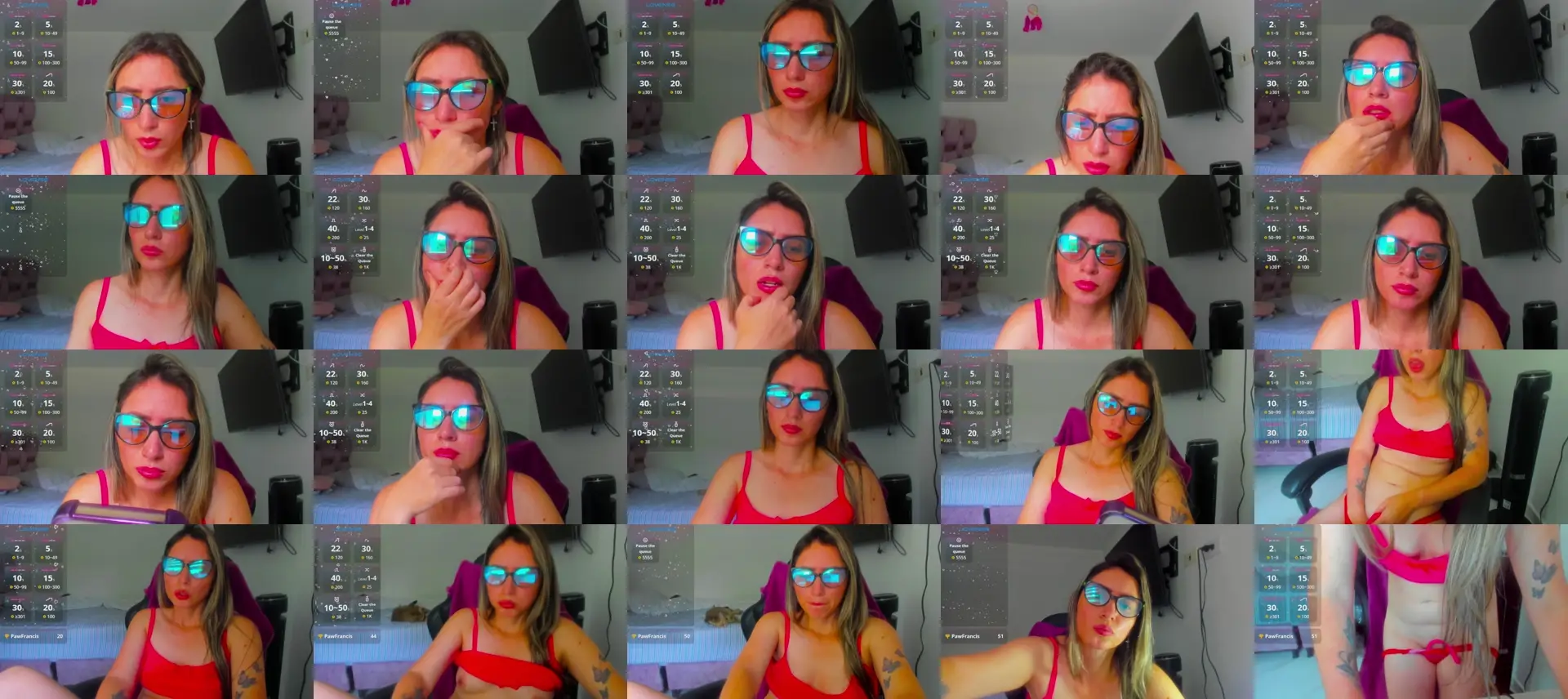 ThBella photo contact sheet