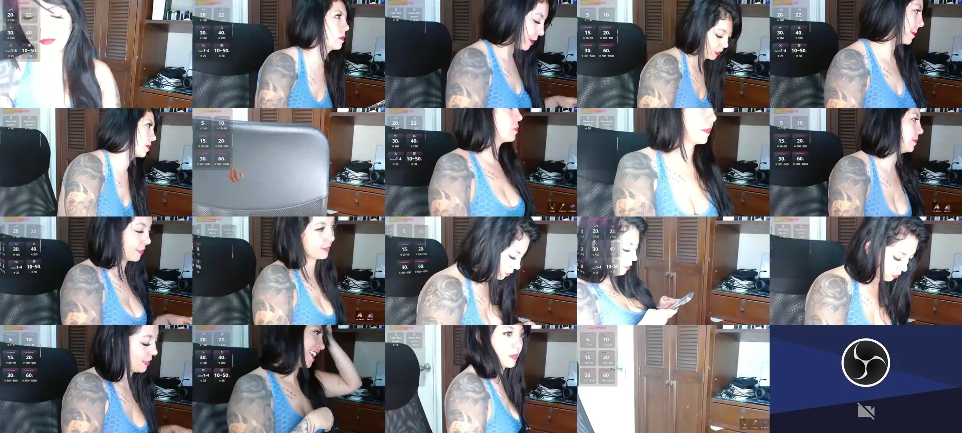 Amber_rose photo contact sheet