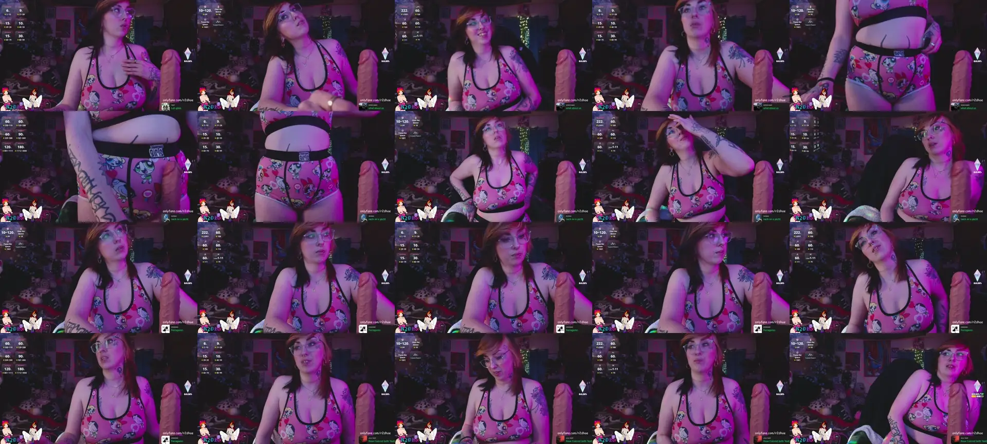 AmyWild_ photo contact sheet