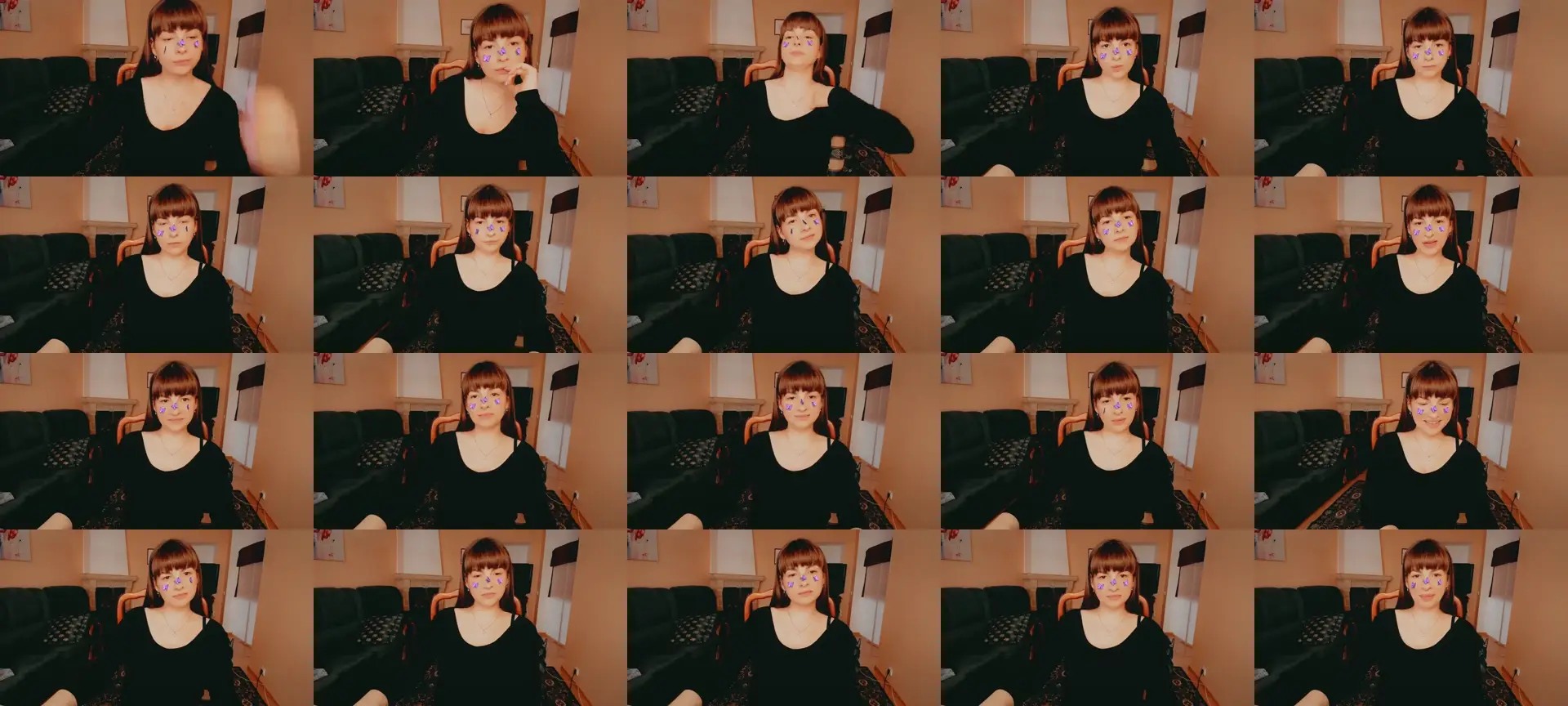 Anavelle photo contact sheet