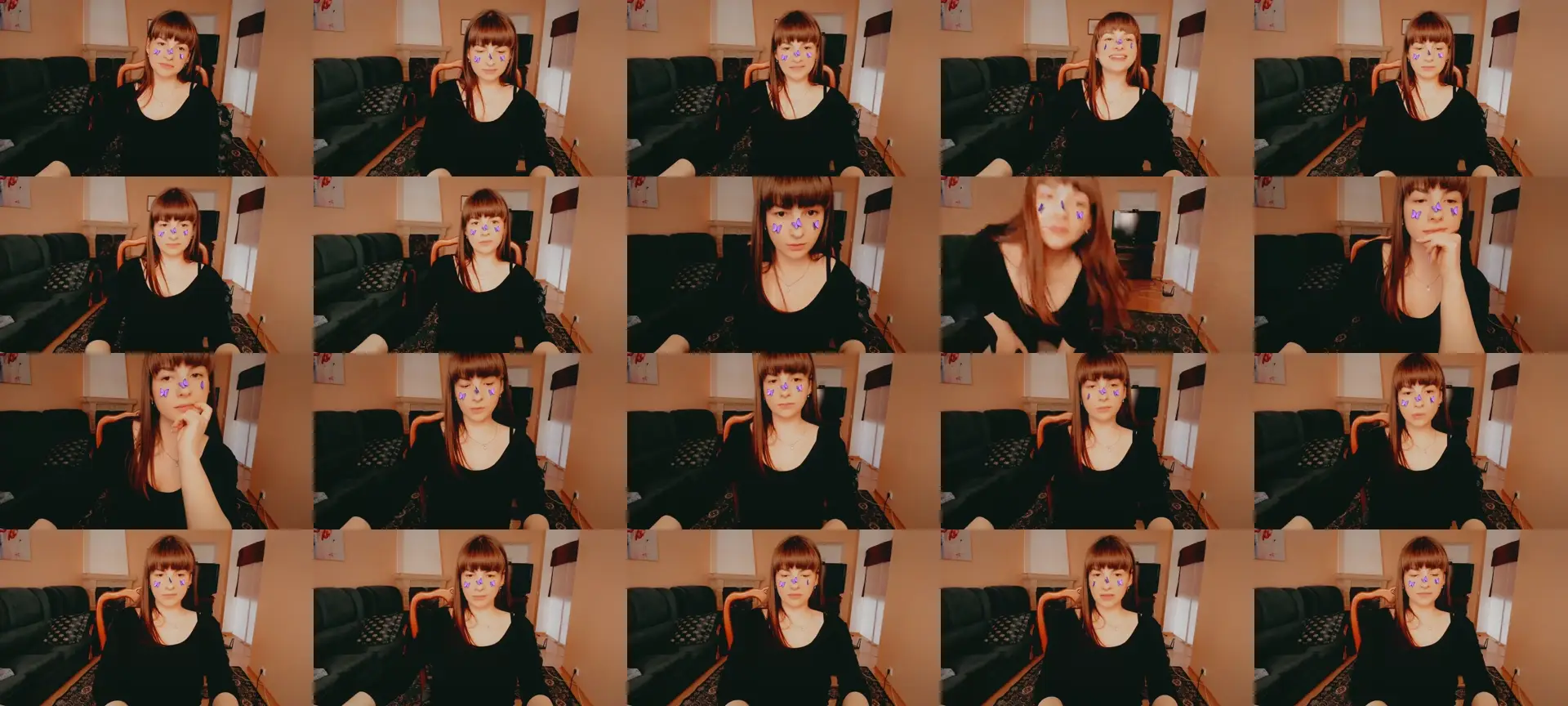 Anavelle photo contact sheet