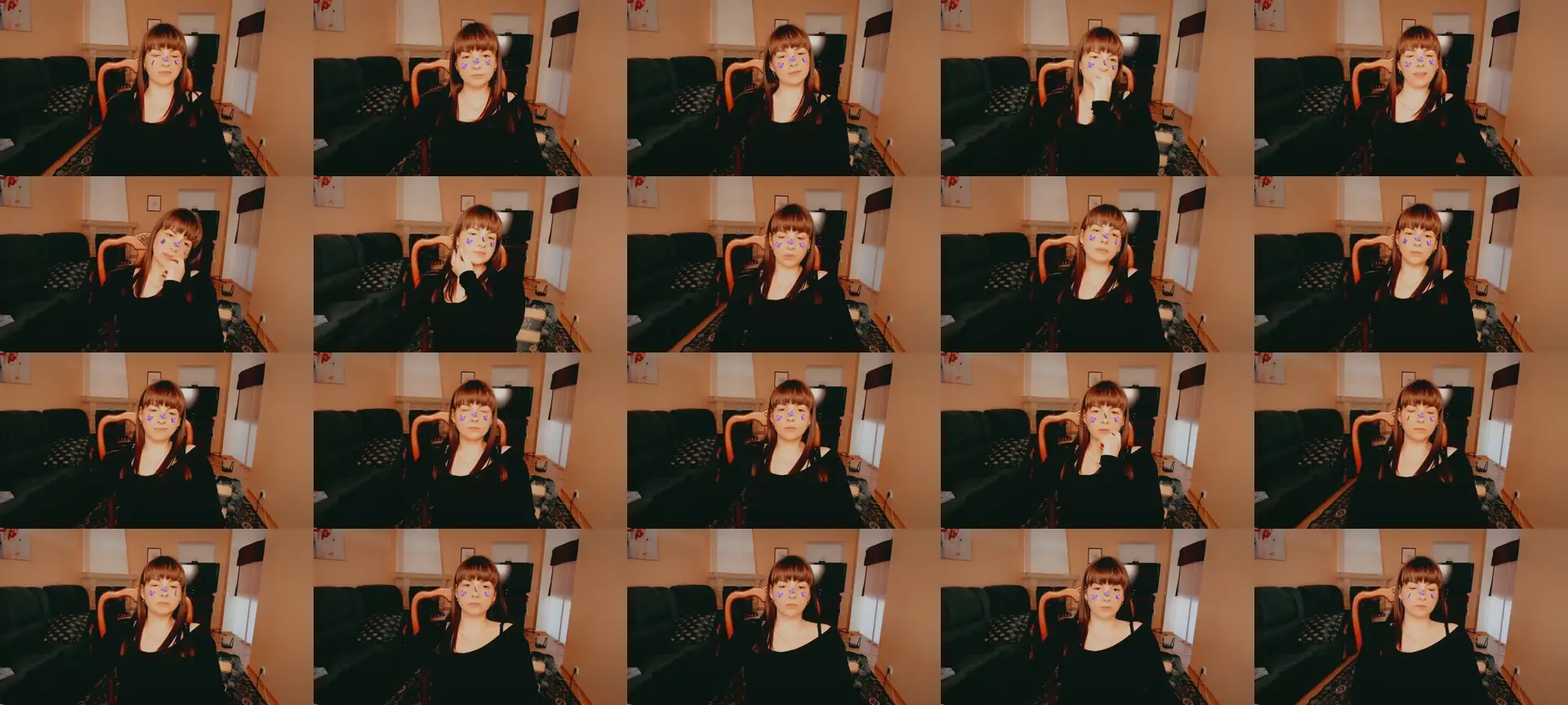 Anavelle photo contact sheet