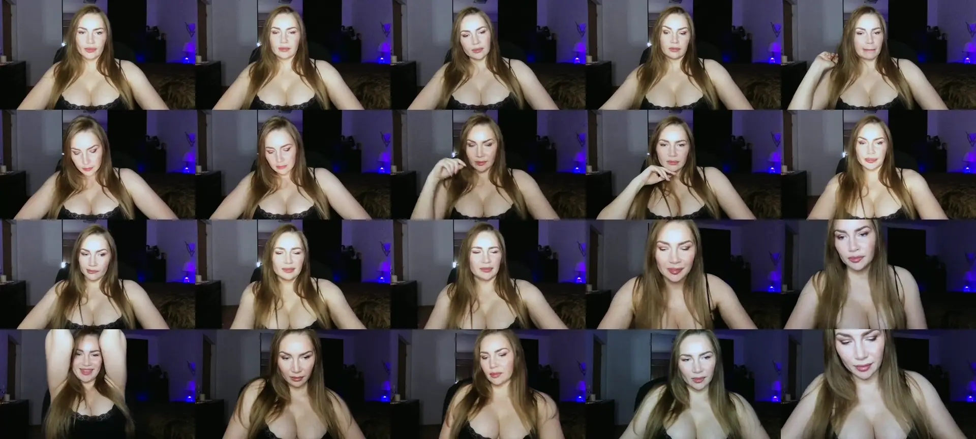 ArianaAri photo contact sheet