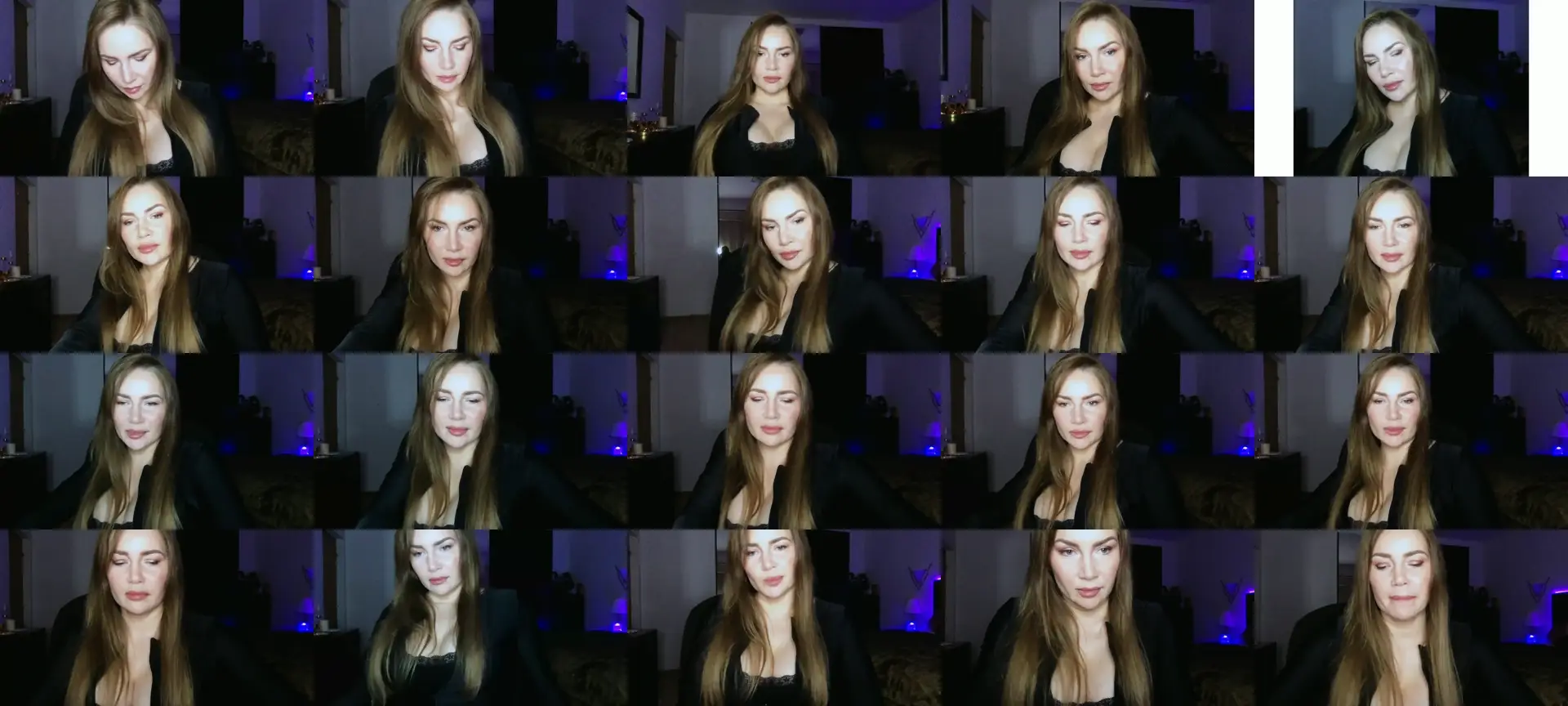 ArianaAri photo contact sheet