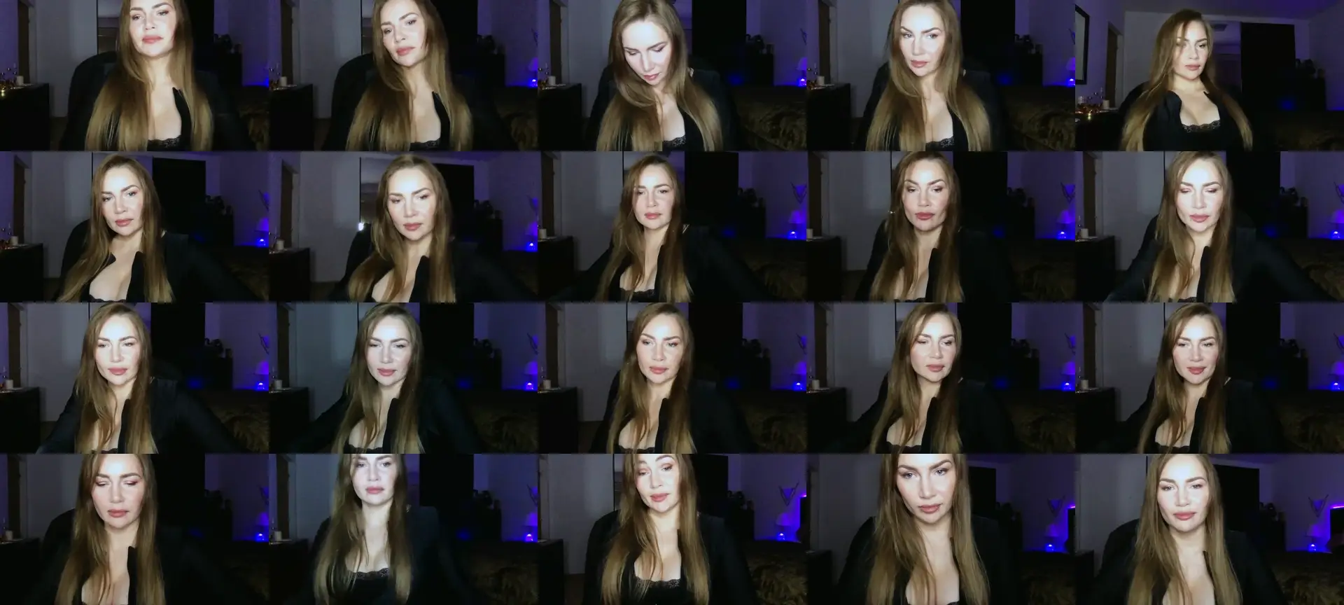 ArianaAri photo contact sheet