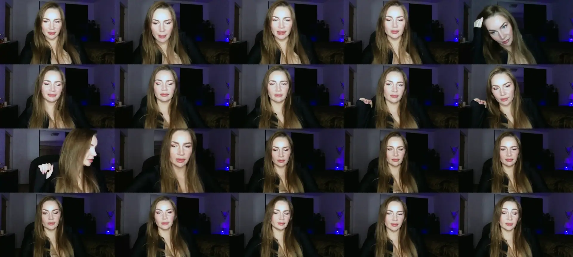 ArianaAri photo contact sheet