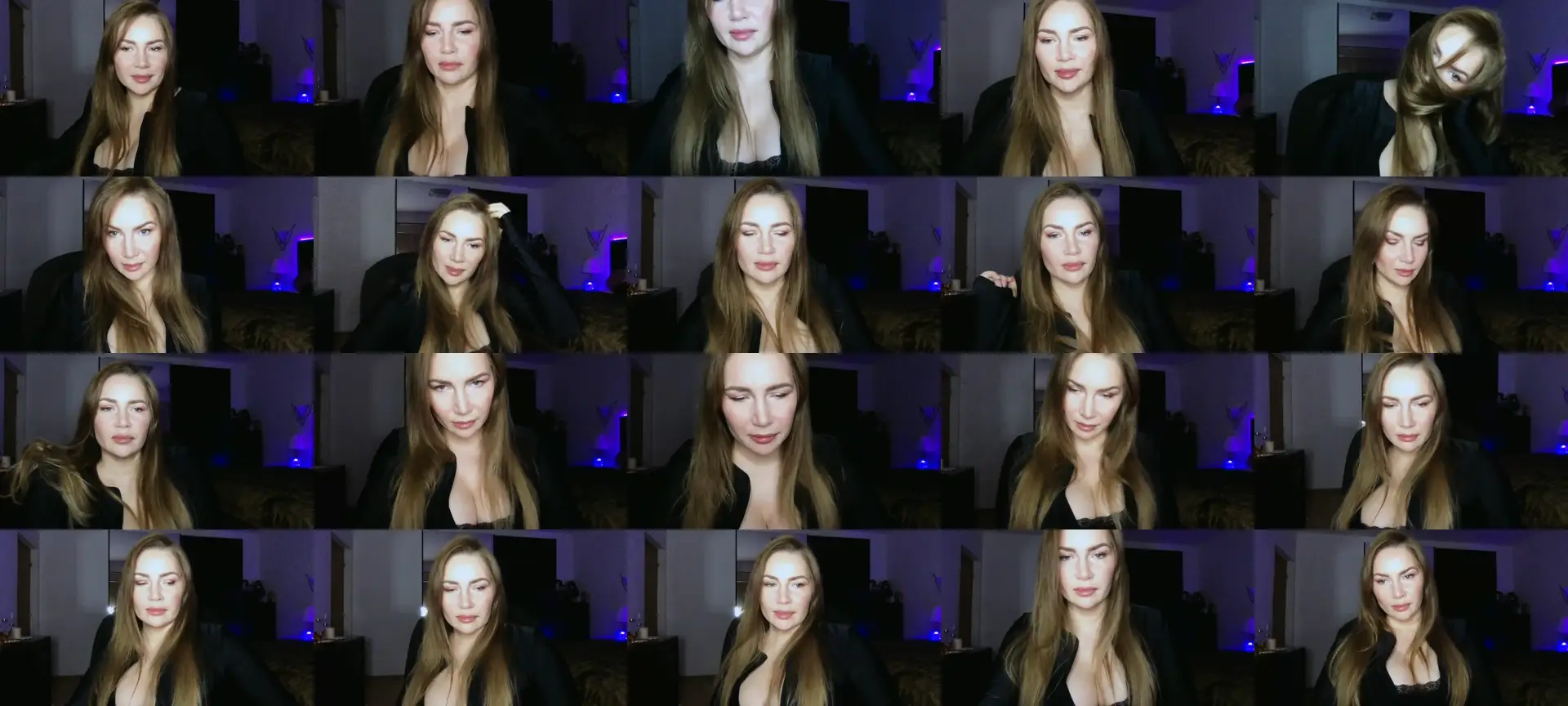 ArianaAri photo contact sheet