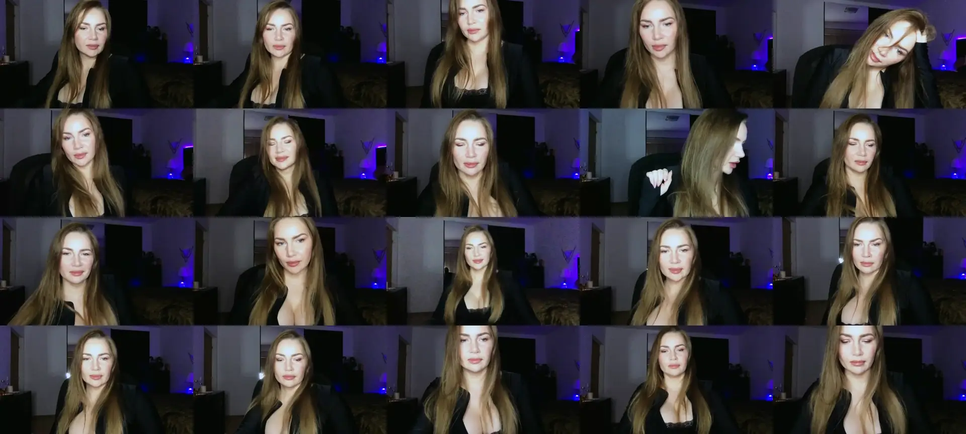 ArianaAri photo contact sheet