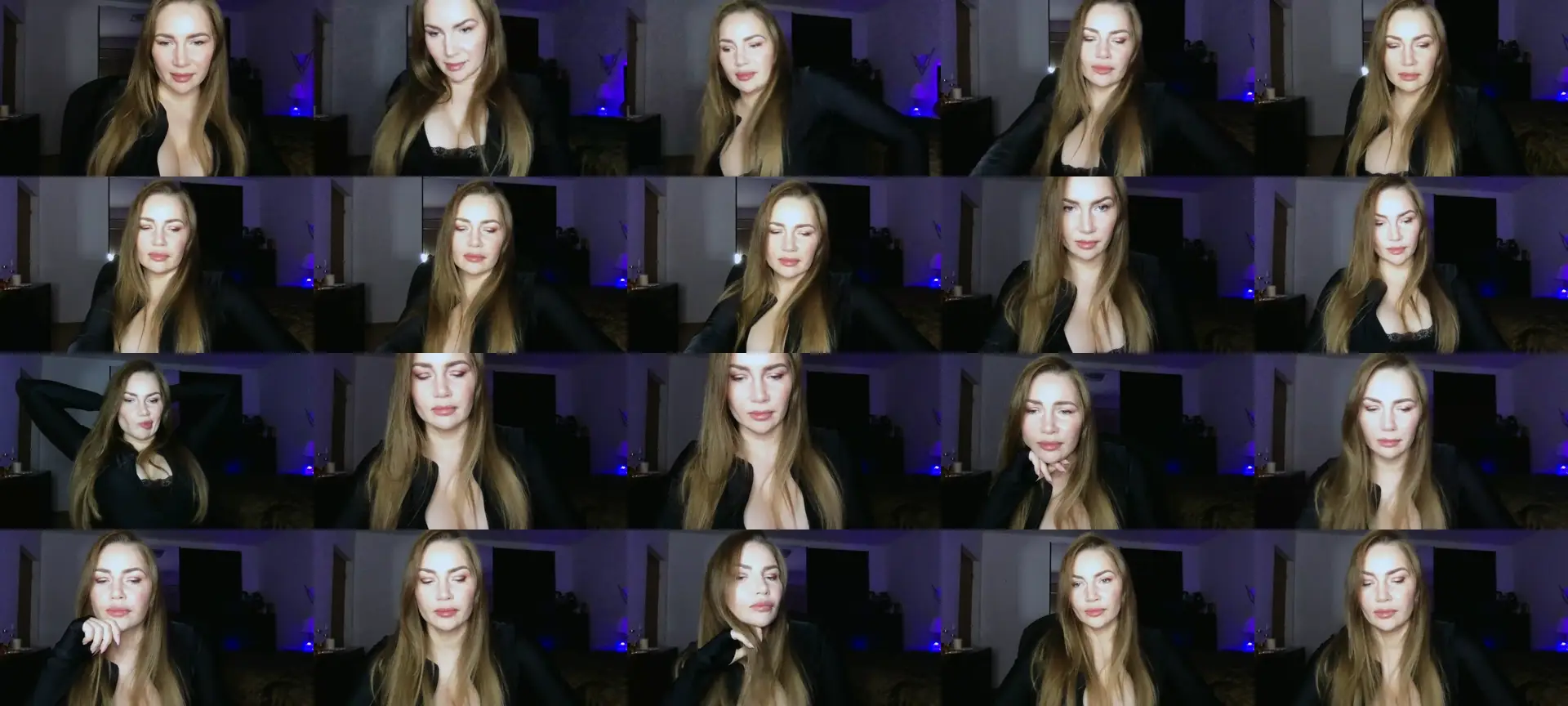 ArianaAri photo contact sheet