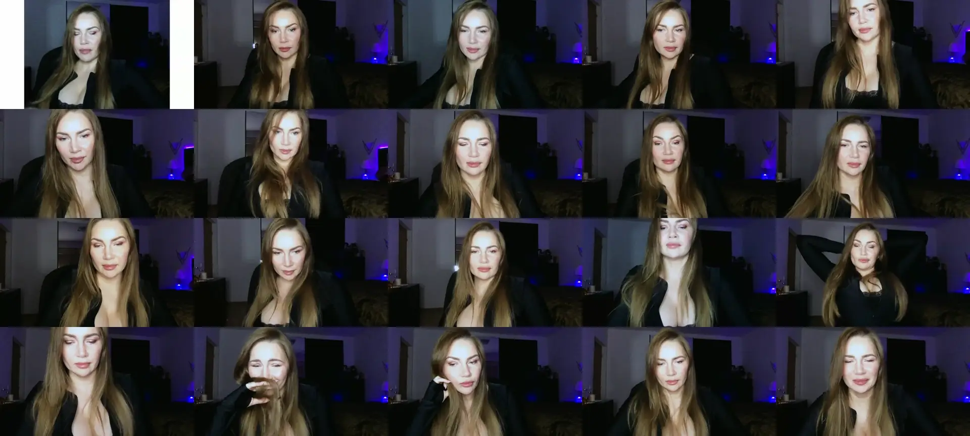 ArianaAri photo contact sheet