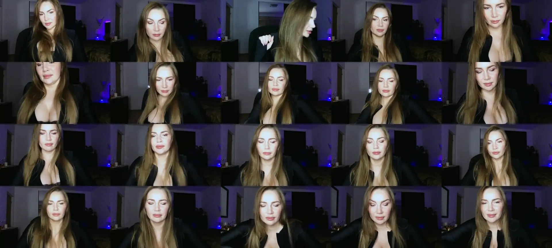 ArianaAri photo contact sheet