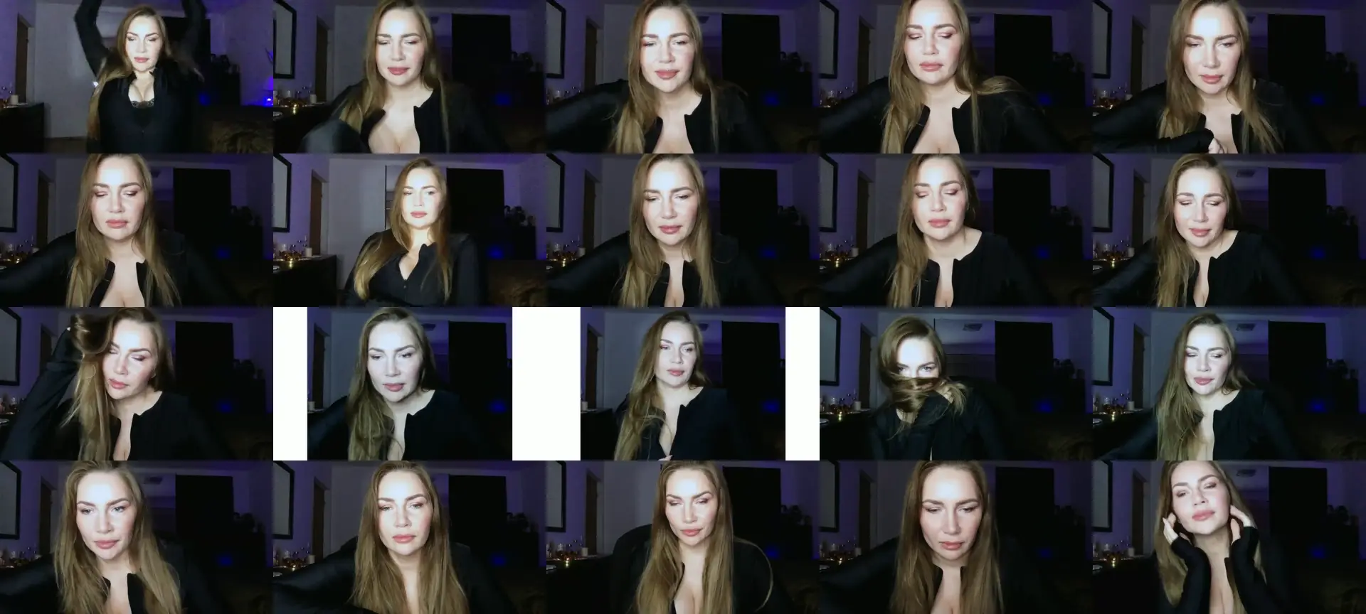 ArianaAri photo contact sheet