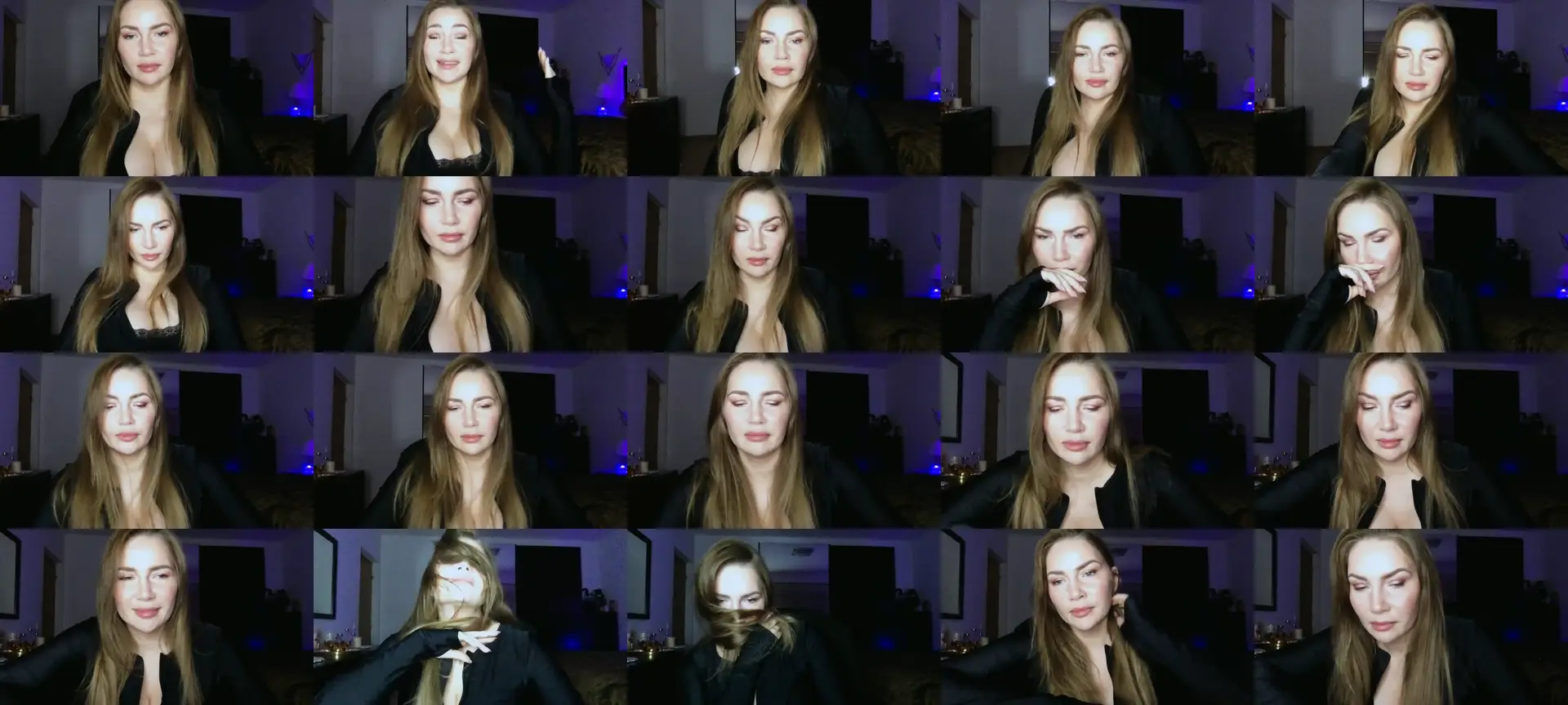 ArianaAri photo contact sheet