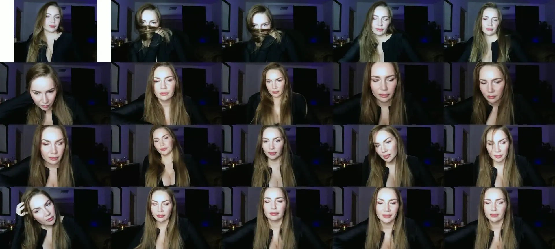 ArianaAri photo contact sheet