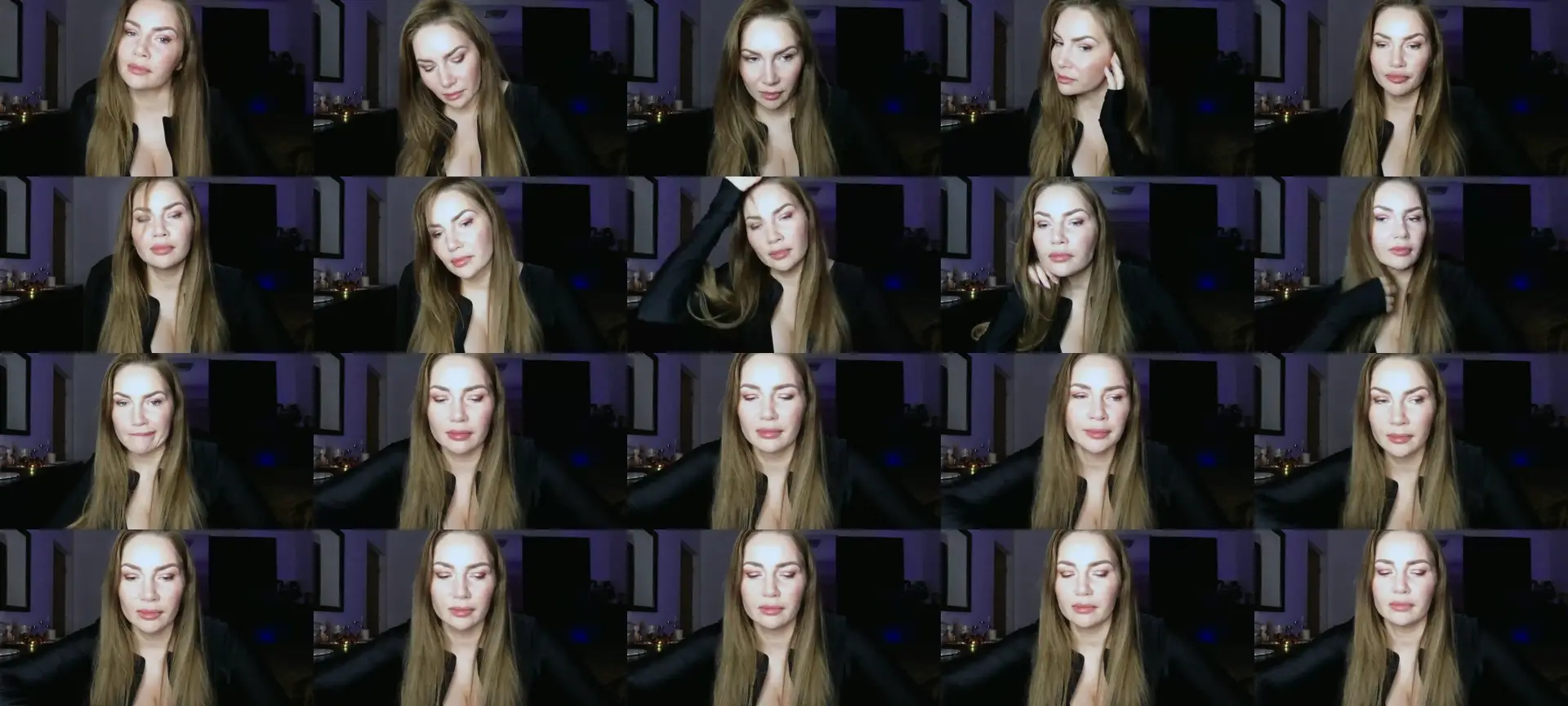 ArianaAri photo contact sheet