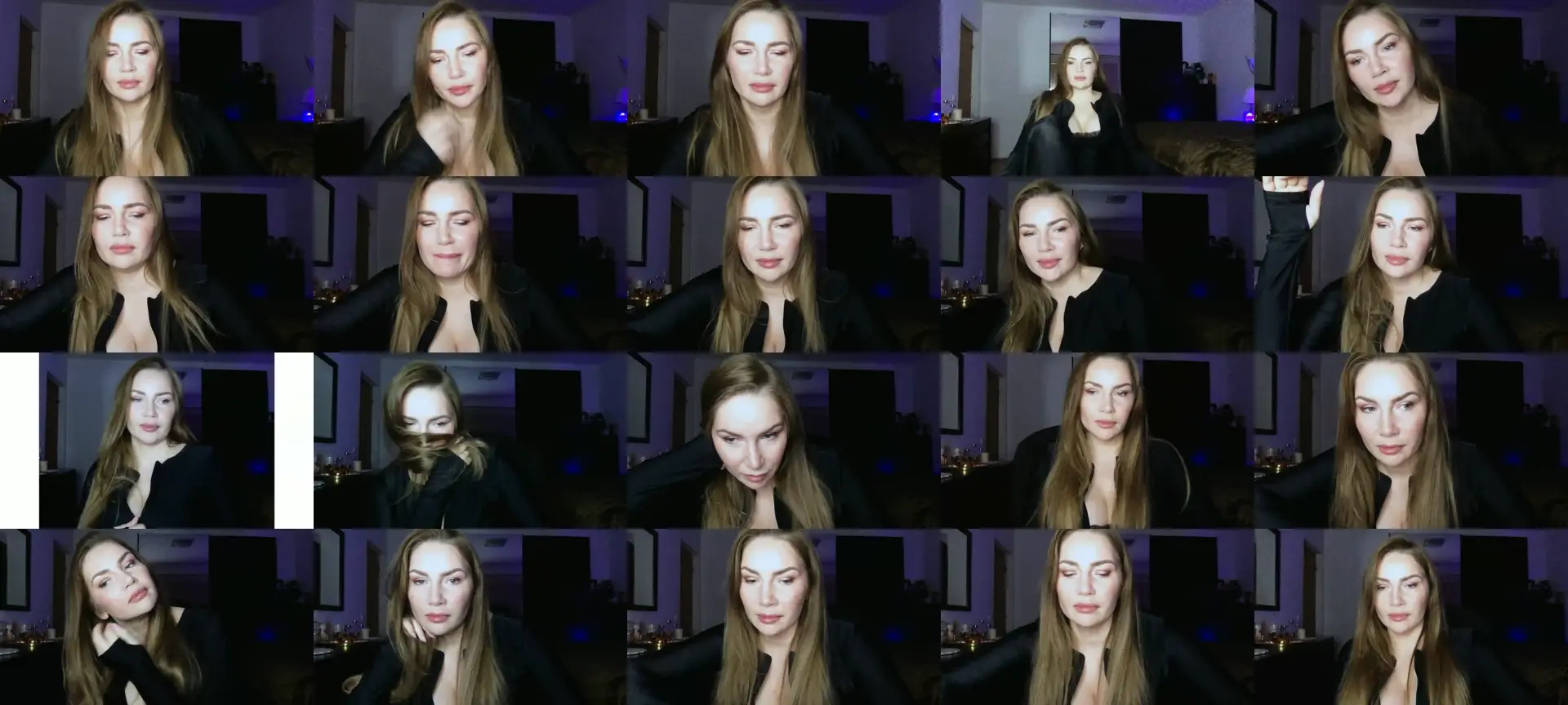 ArianaAri photo contact sheet