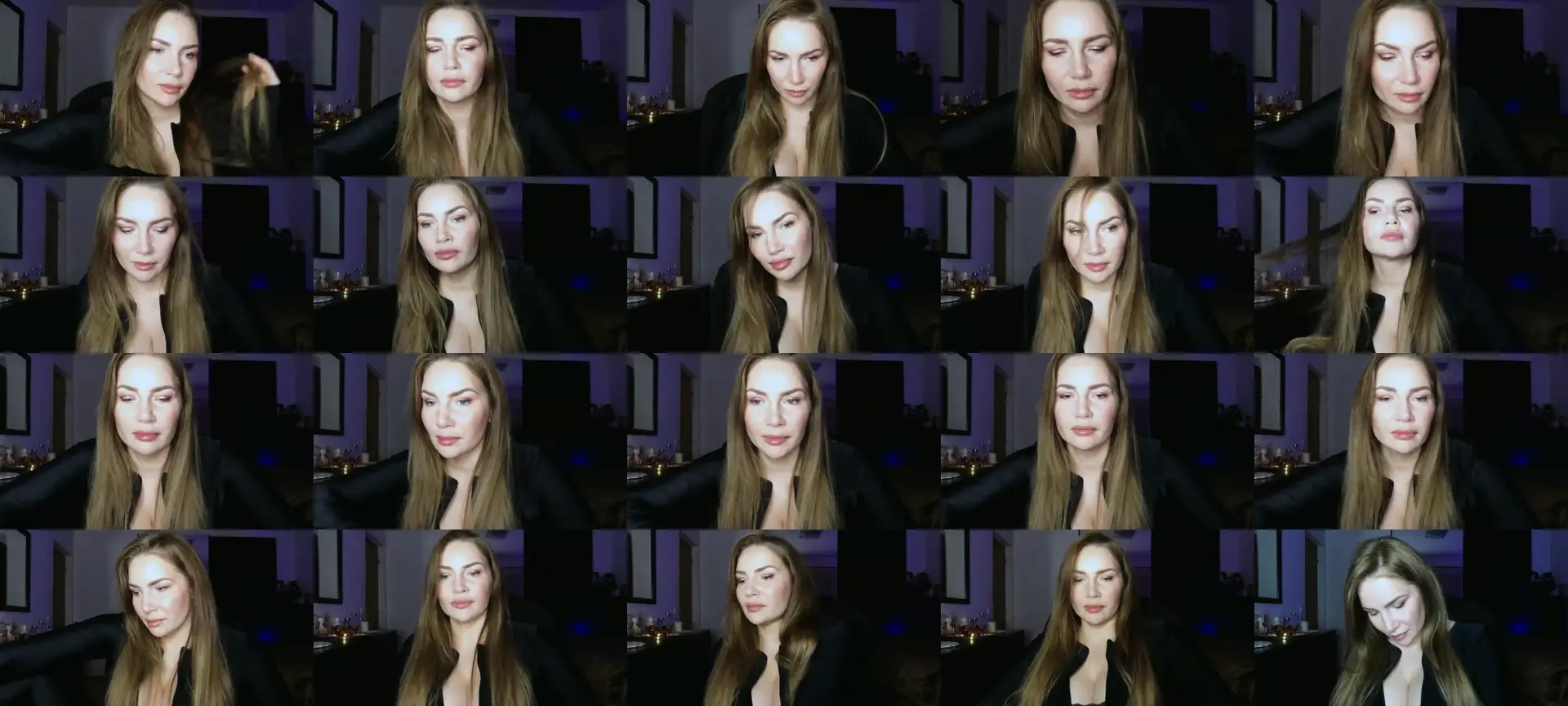 ArianaAri photo contact sheet