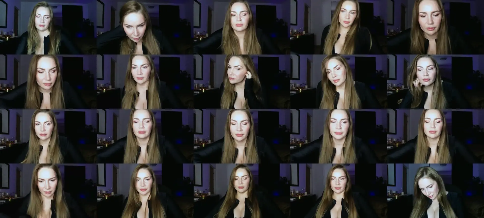 ArianaAri photo contact sheet