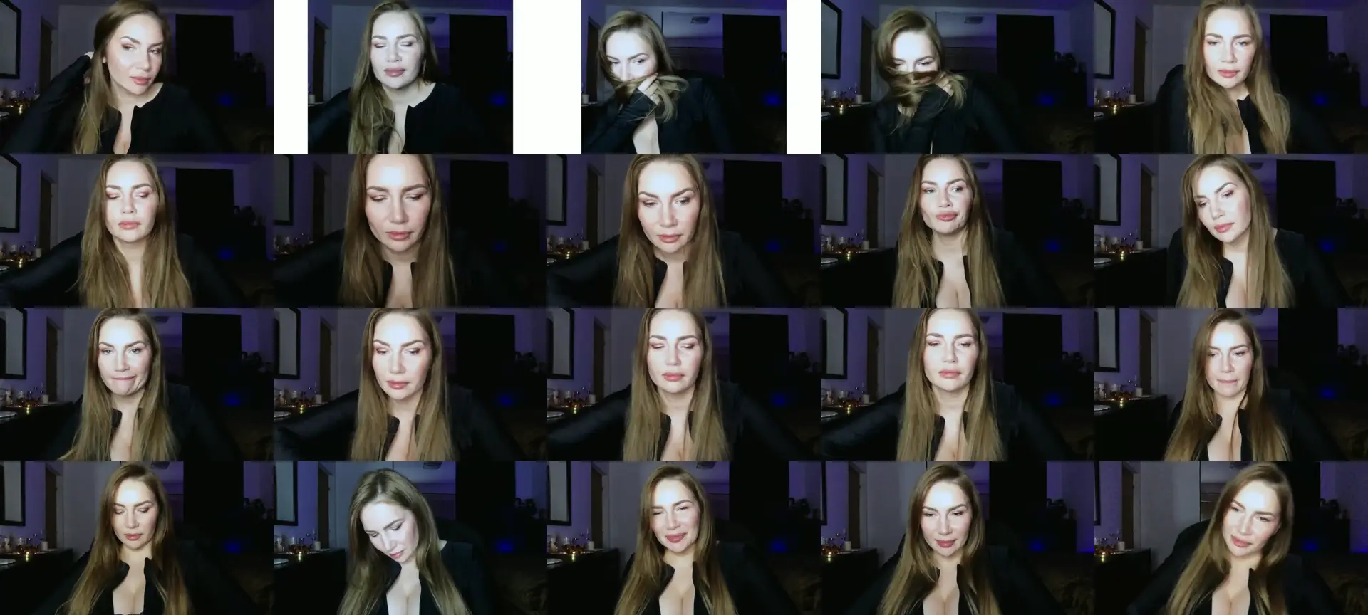 ArianaAri photo contact sheet