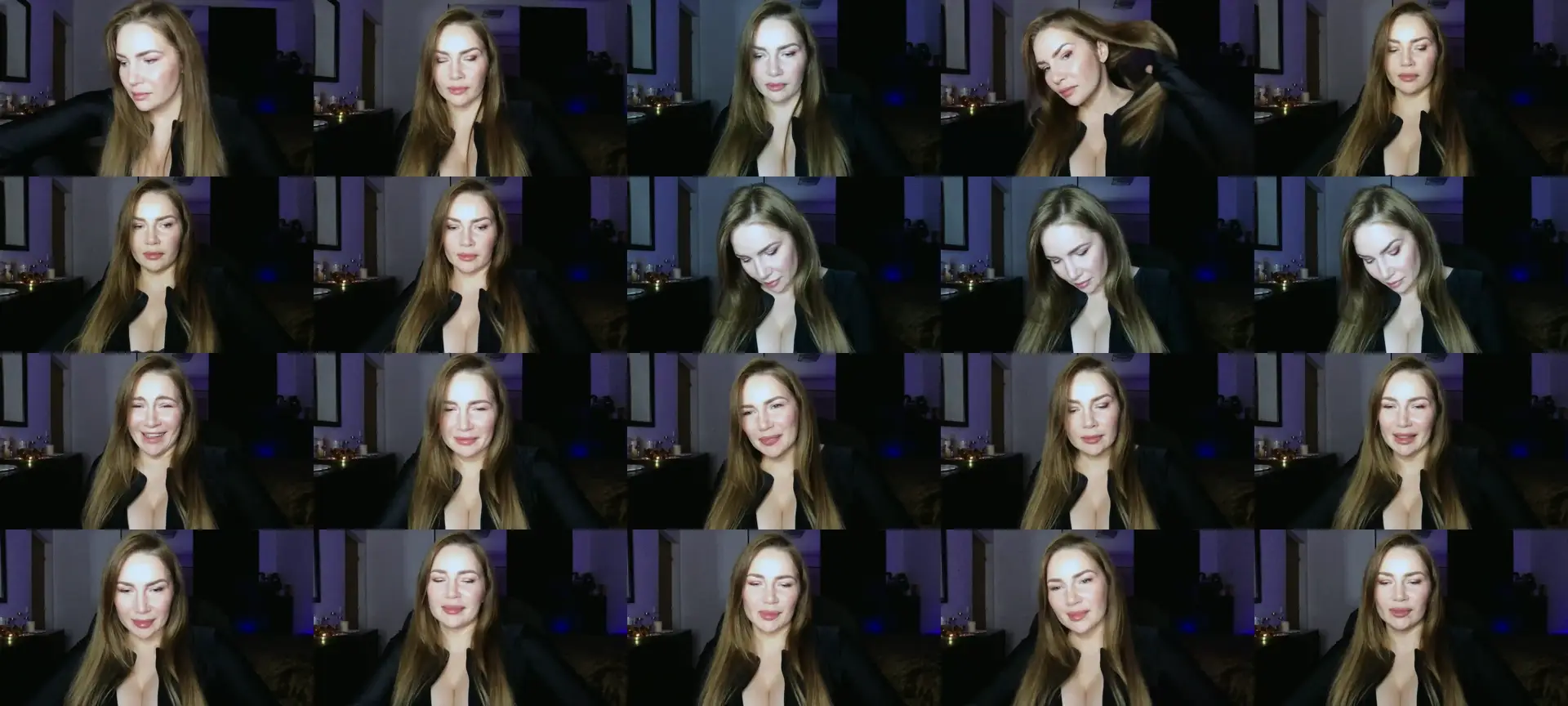 ArianaAri photo contact sheet