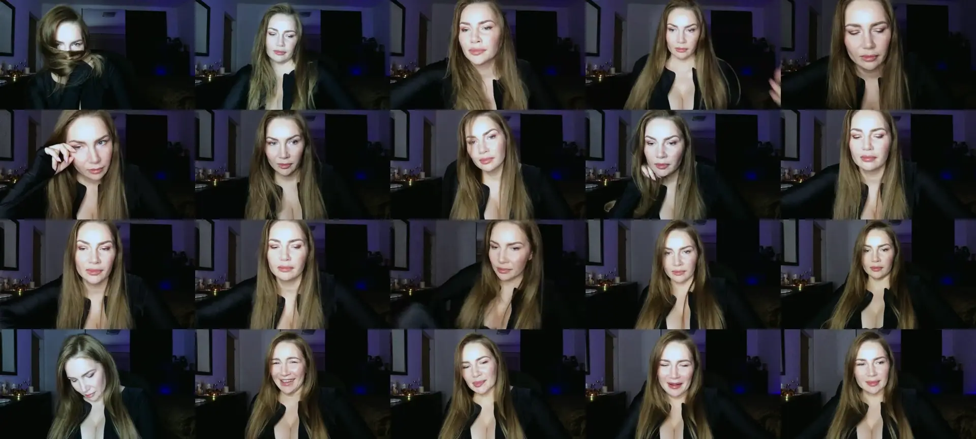 ArianaAri photo contact sheet