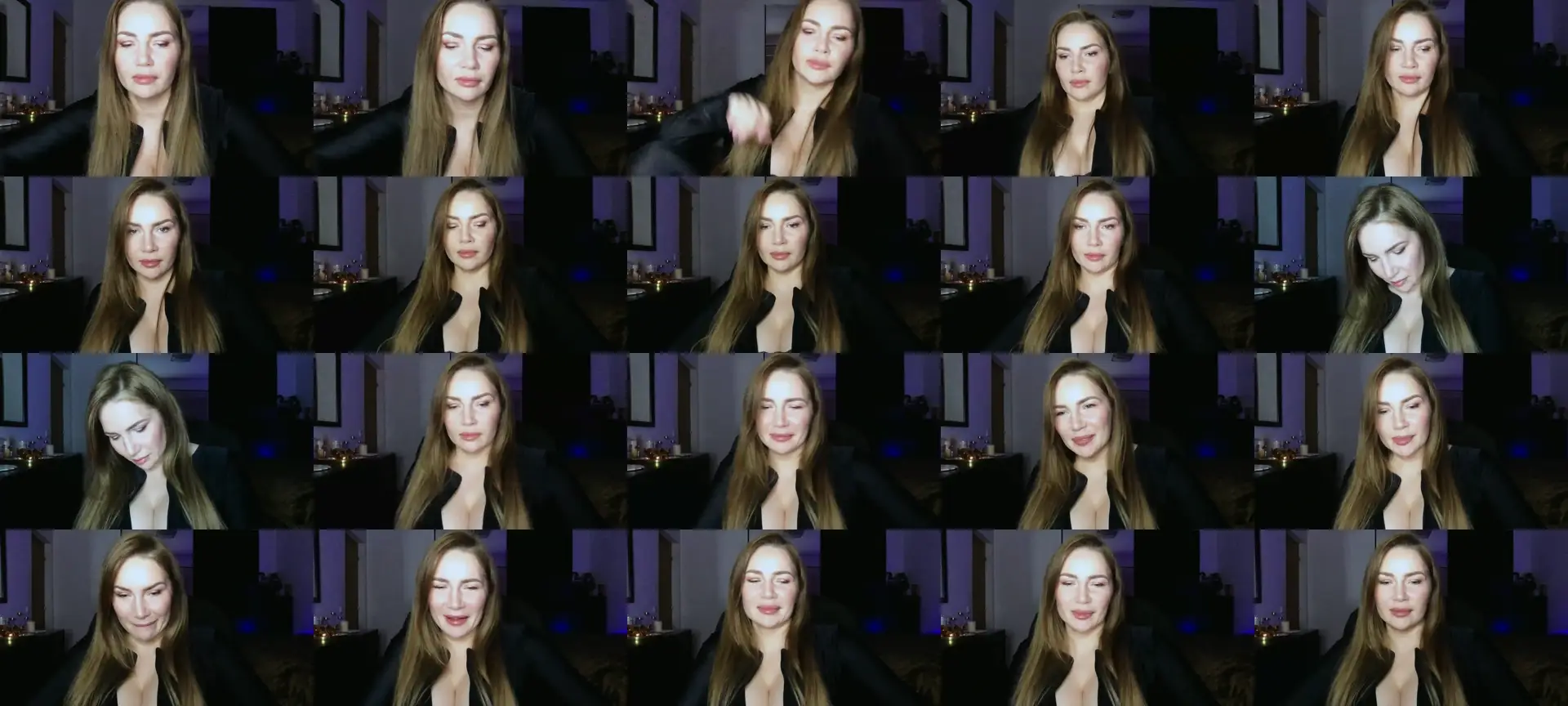 ArianaAri photo contact sheet