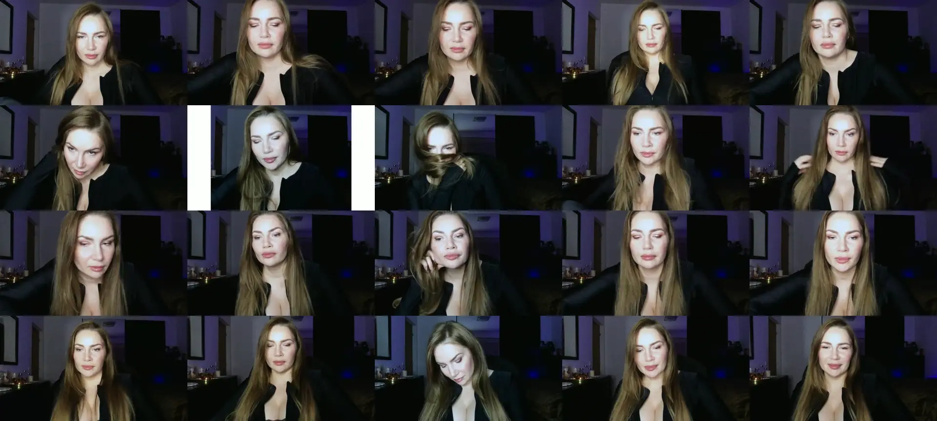 ArianaAri photo contact sheet