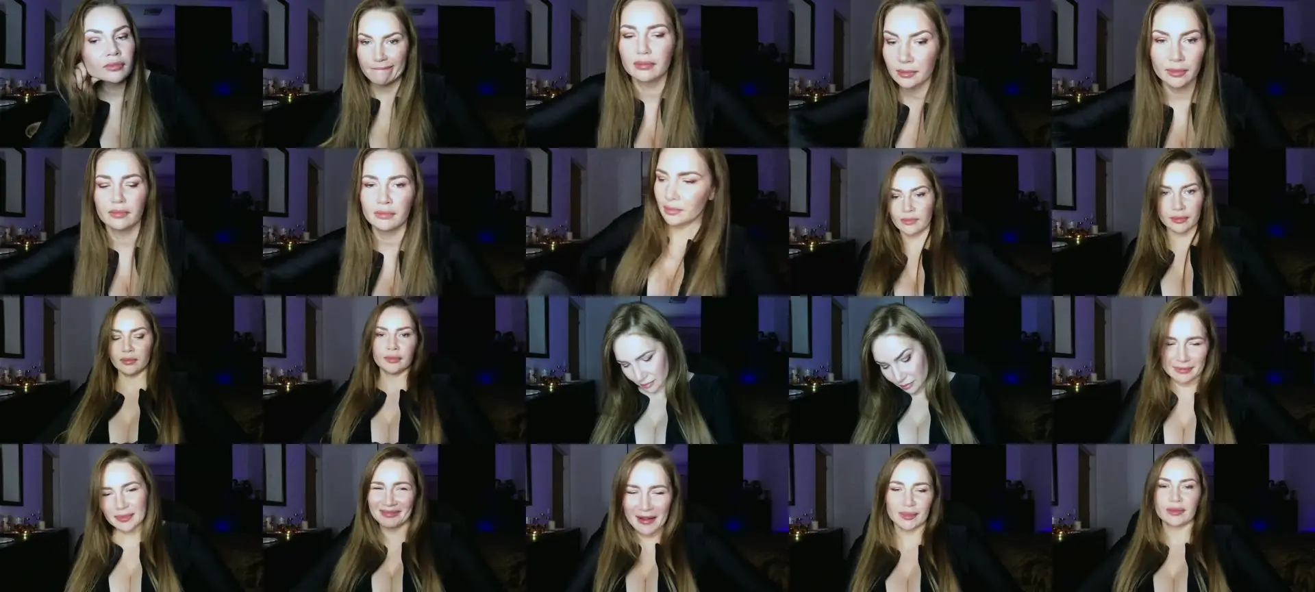 ArianaAri photo contact sheet